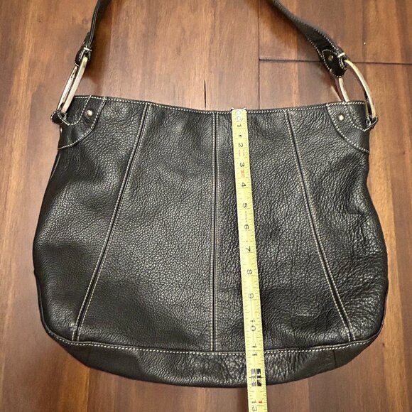 Tignanello Women's Hobo Shoulder Bag Purse Handbag Black - Picture 13 of 16
